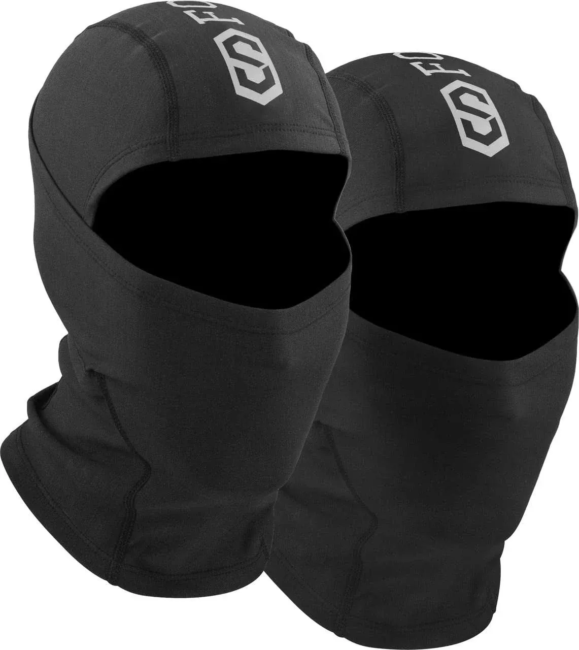 Sports Unlimited Adult Football Hood, 2-Pack All Season + Thermal Hood Combo