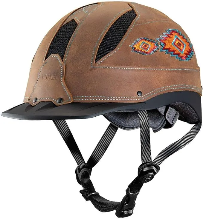 Troxel Cheyenne Leather Riding Helmet