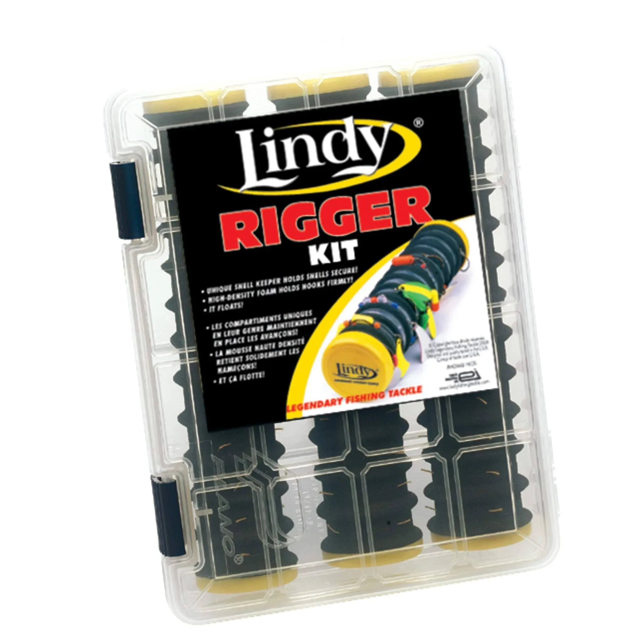 Lindy Rigger Kit AC-103 Keep Rigs Organized &amp; Tangle-Free 3 floating Rigs in kit