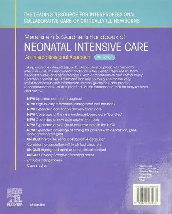 Merenstein & Gardner's Handbook of Neonatal Intensive Care: An Interprofessional ...