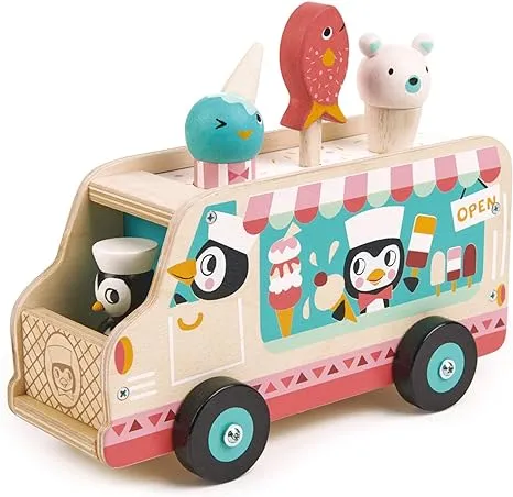 Tender Leaf Toys Penguin's Gelato Van