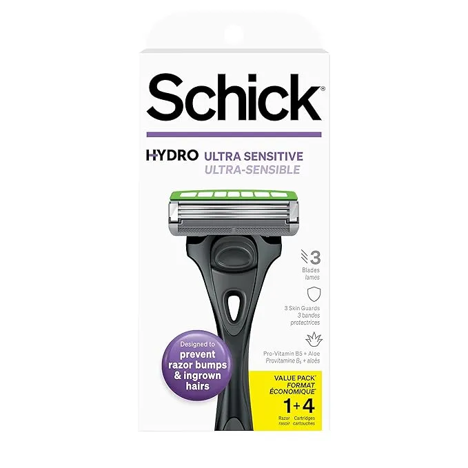 Schick Sensitive Value Pack Hydro Razor | CVS