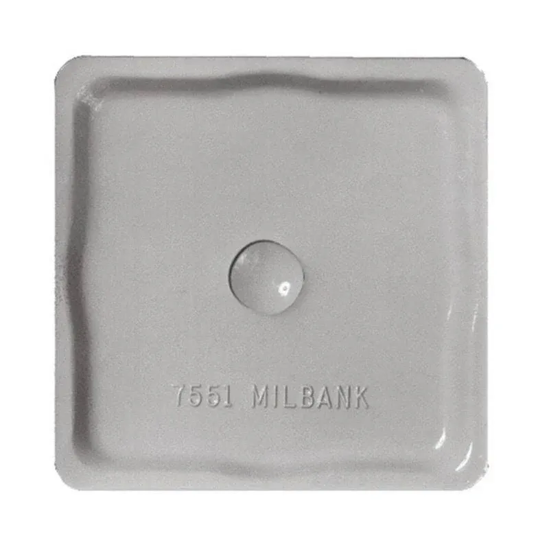 Milbank A7551 Painted Aluminum Removable Hub Closing Plate 2-3/4 Inch