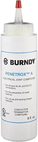 Burndy / Hubbell - P8A - Corrosion Protection Oxide-Inhibiting Joint Compound, 8 oz Squeeze, ( Each )