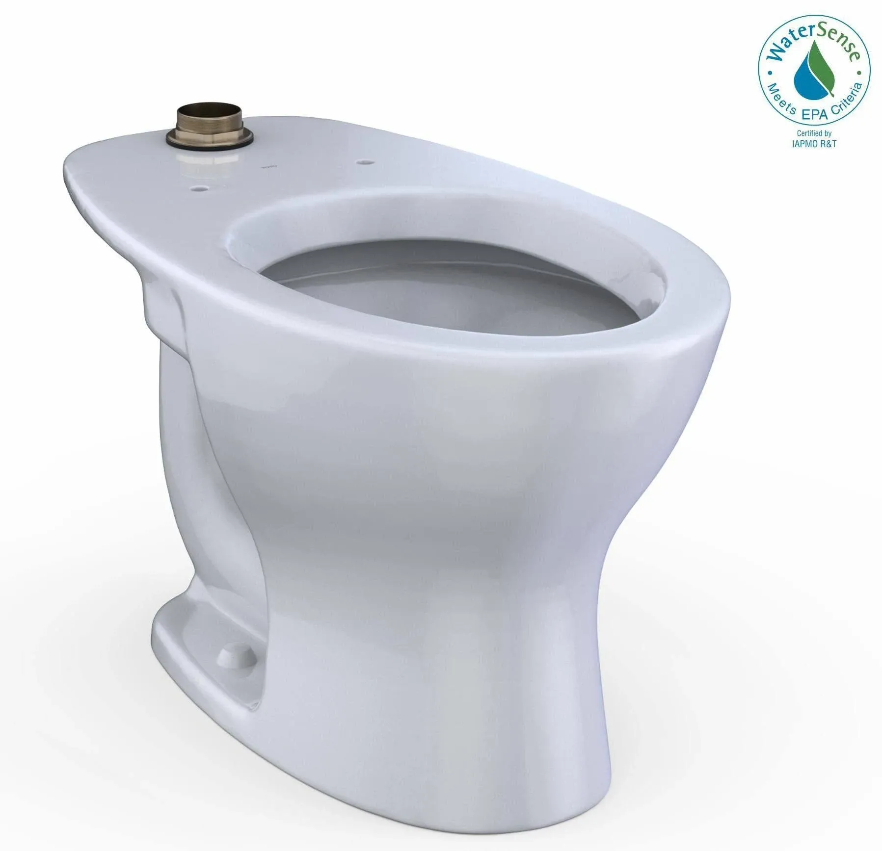 Toilet Bowl Flushometer Elongated Commercial Cotton ADA