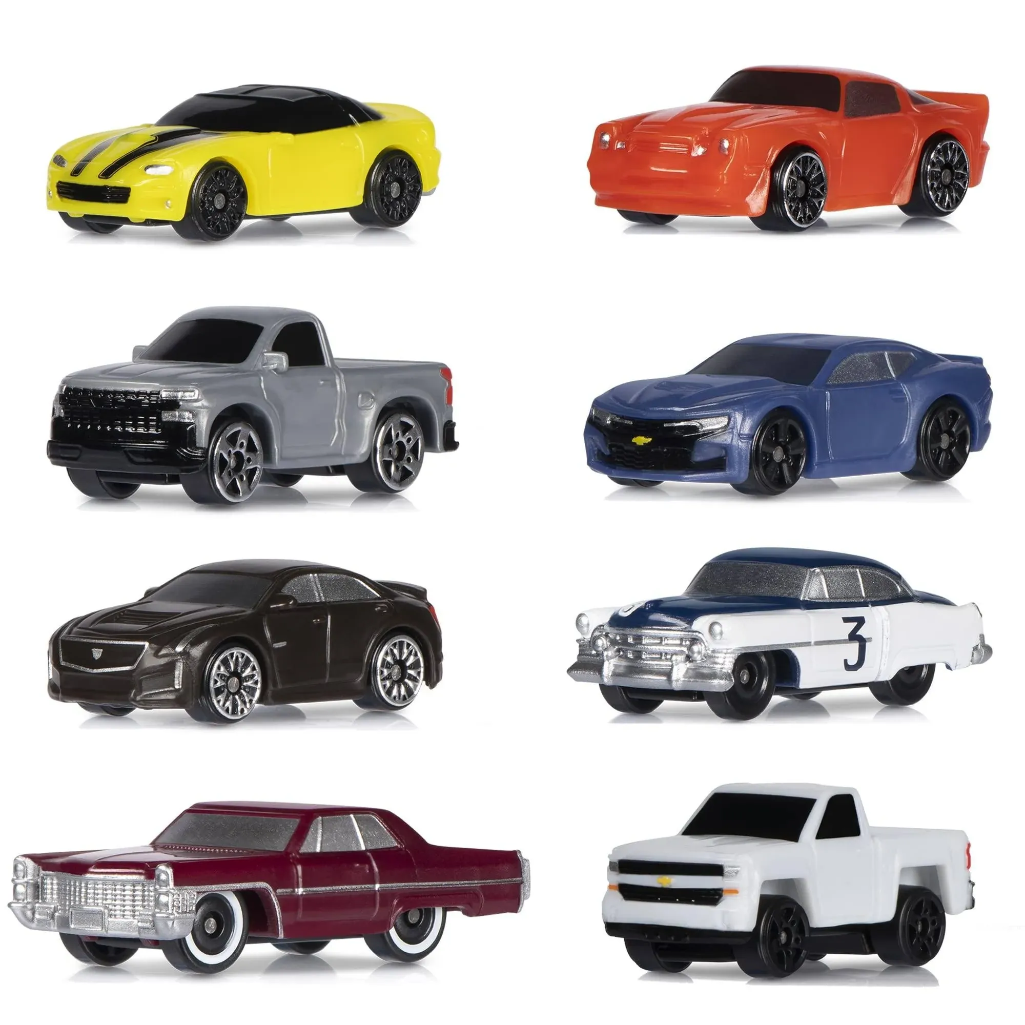 Micro Machines Multipack - Toy Cars and Collectables - Featuring 8 Cadillac and ...