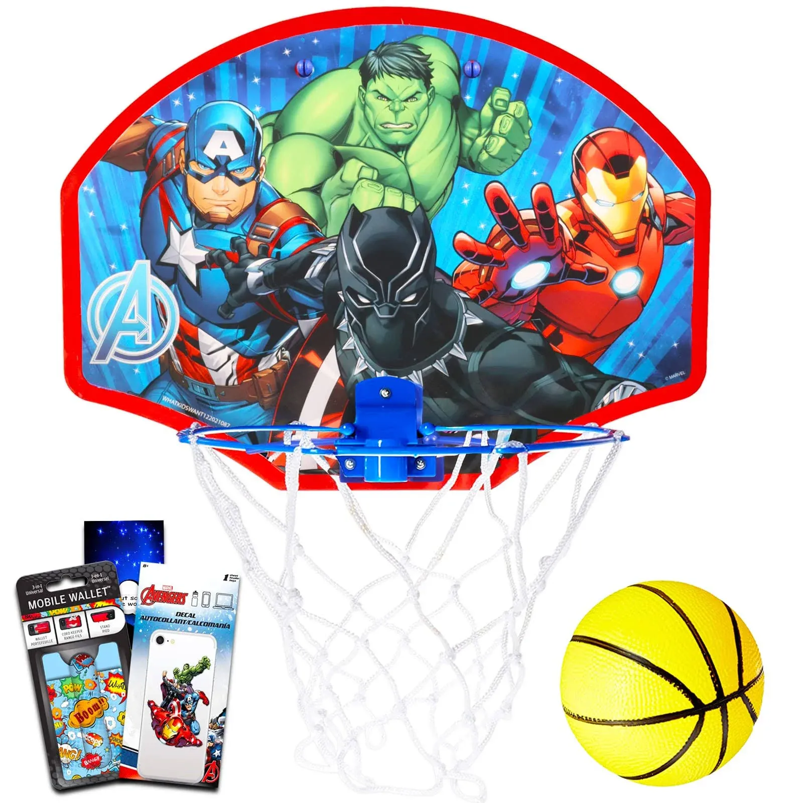 Black Panther Basketball Hoop Activity Set - Black Panther Toys Bundle with ...