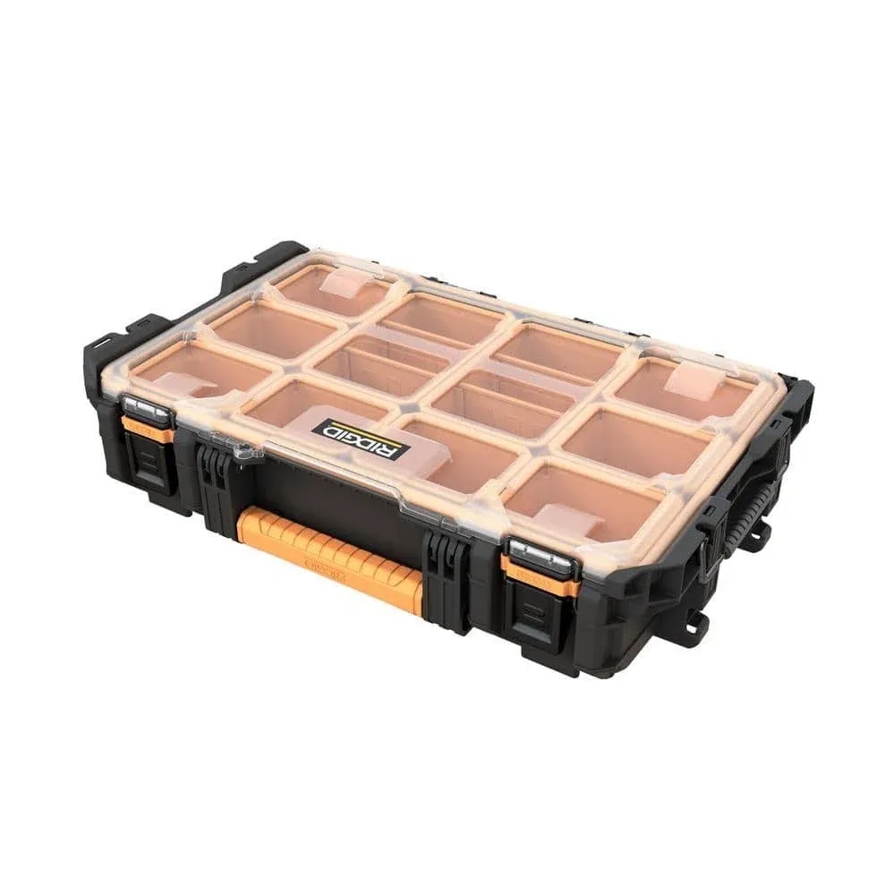 RIDGID Pro System Gear 10-Compartment Small Parts Organizer