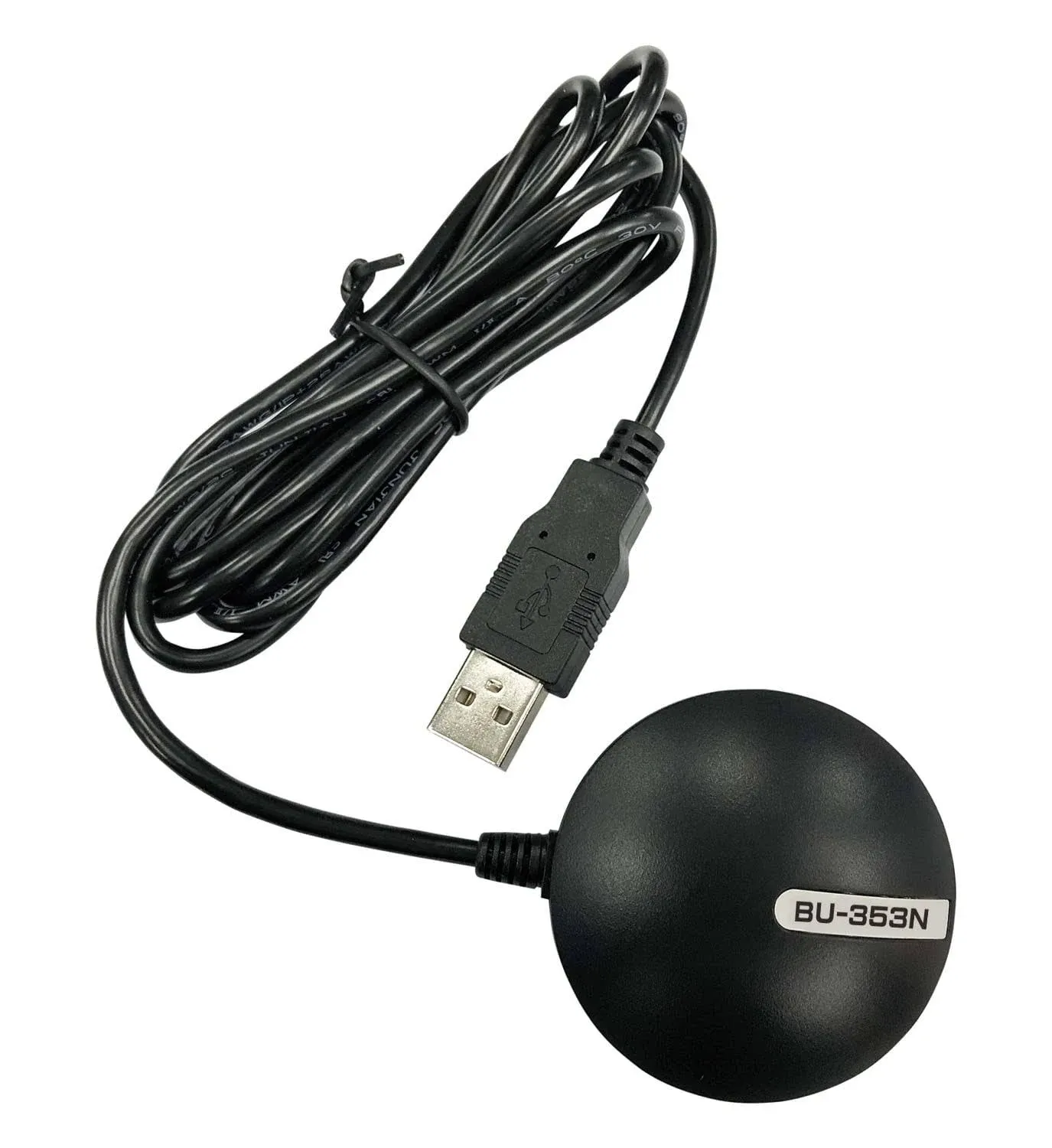 GlobalSat BU-353N USB GPS Receiver, Black