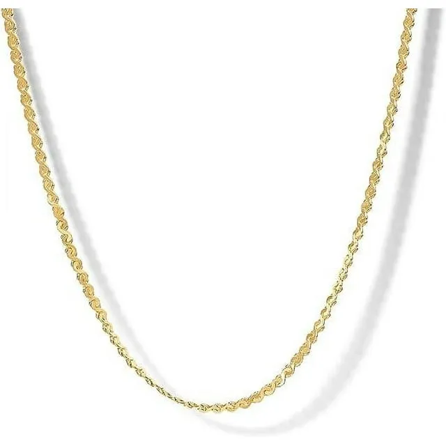 PAVOI 14K Gold Plated Paperclip Chain Necklaces for Women | Gold Chain Necklace | Adjustable Link Chain Necklaces