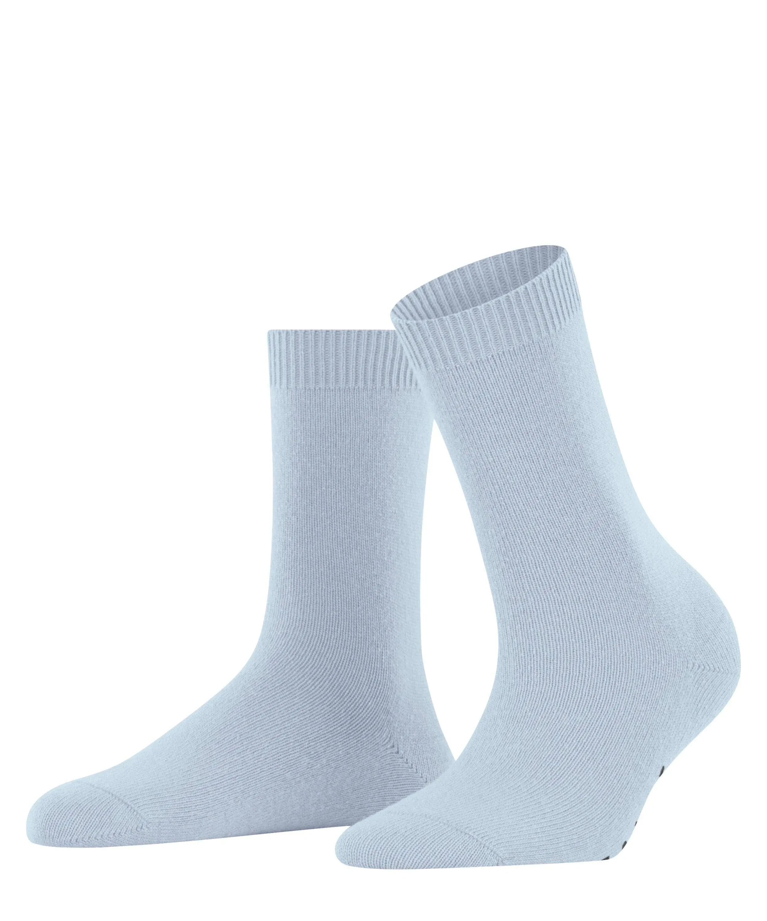 Falke Cosy Wool Blend Crew Socks Light Blue