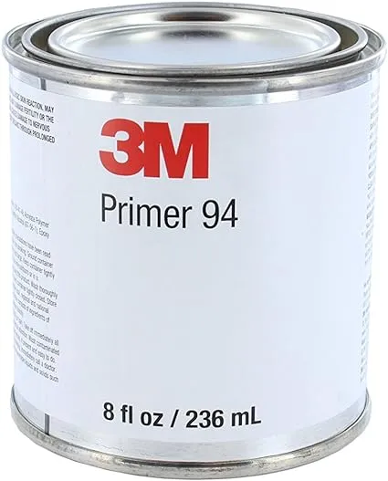 3M Tape Primer 94, Light Yellow, 1/2 Pint