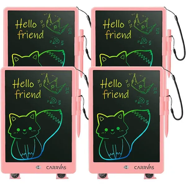 LCD Writing Tablet 2 Pack 10 Inch Colorful Drawing Pad for Kids Erasable Doodle Board Toys for 3 4 5 6 7 8 Year Old Girls Boys Toddlers(Blue)