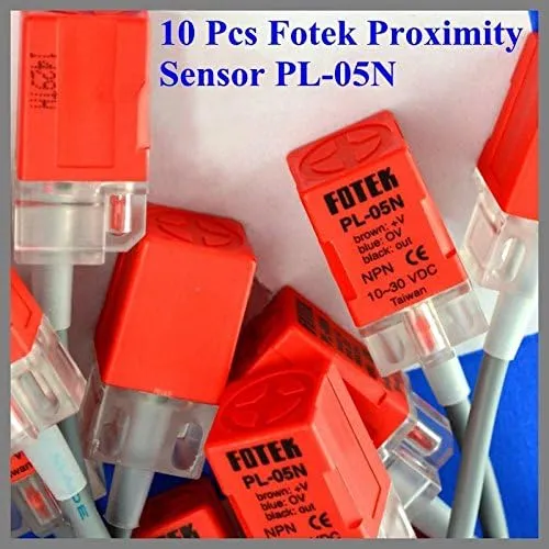 10Pcs PL-05N 5mm NPN NO Fotek Proximity Sensor Switch out DC10-30V Normal Open