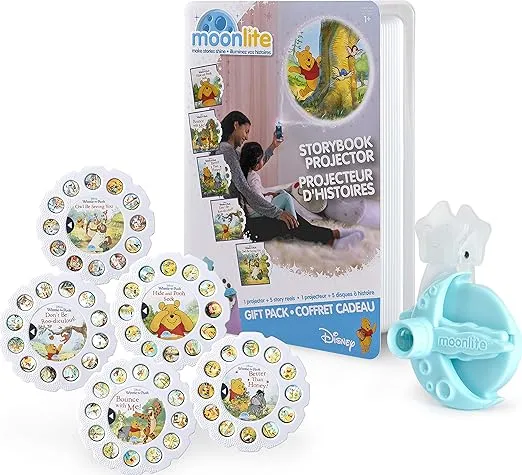 Moonlite Winnie The Pooh Storybook Projector Gift Pack