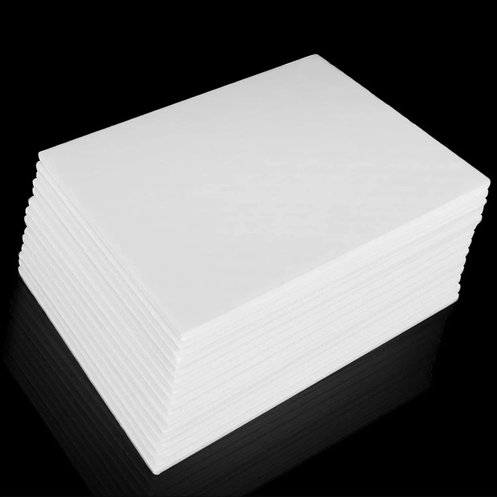 30 Pack Foam Board 8” x 10” Foam Core Baking Boards 3/16” Thickness White 