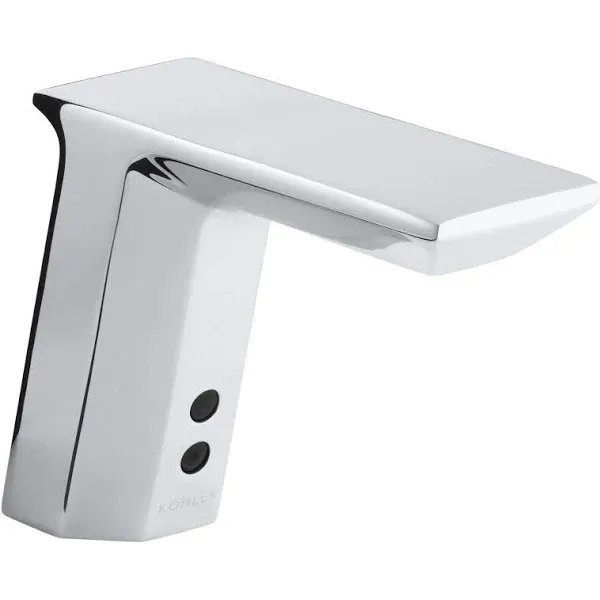 Geometric Touchless Faucet with Insight Technology, AC-Powered