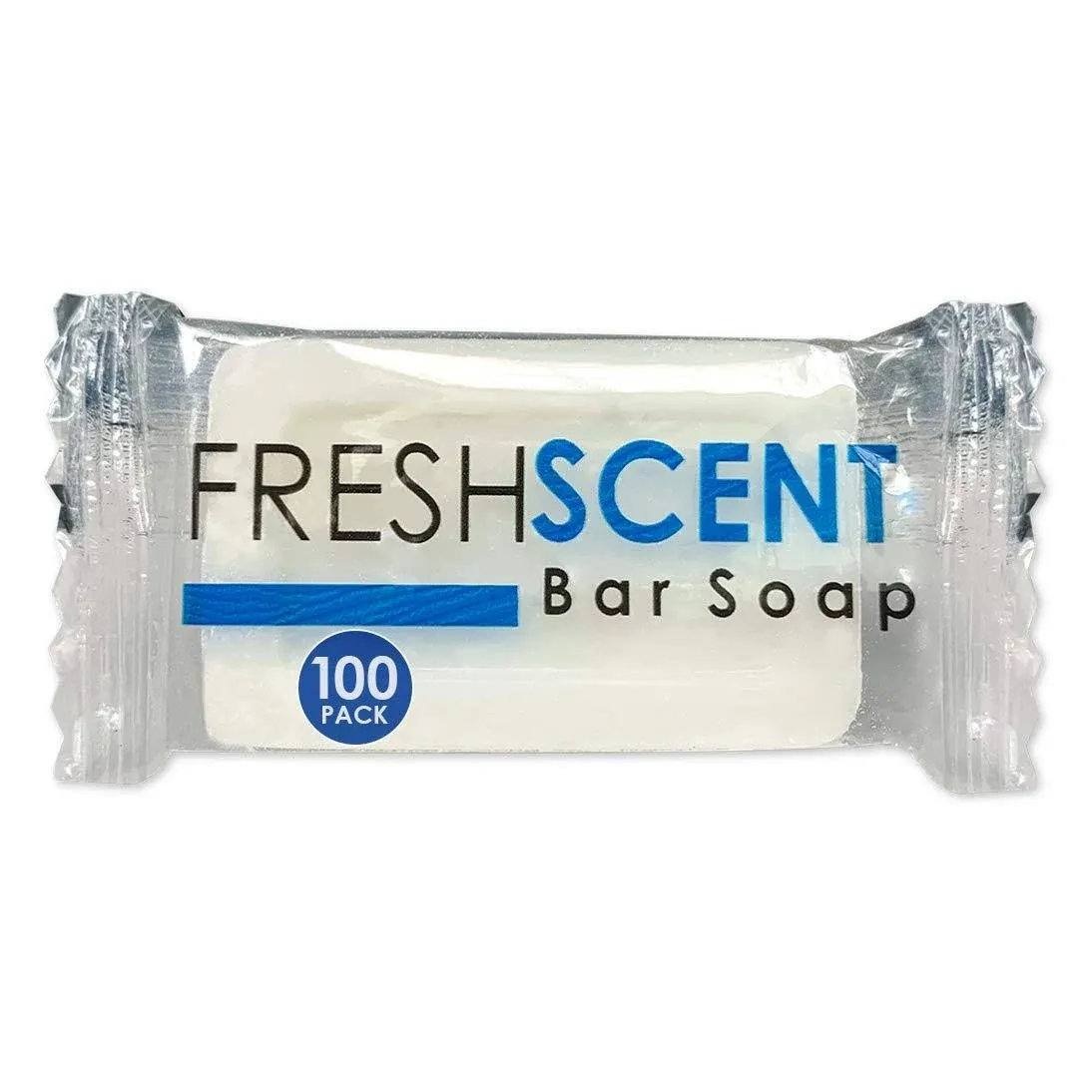 Freshscent 0.5 oz Bar Soap (100 Pack) Hotel Travel size, Individually Wrapped ...