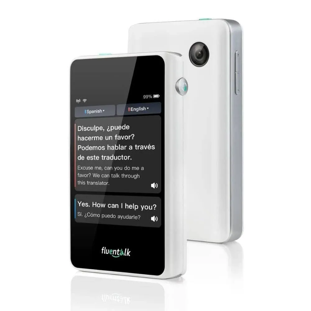 Fluentalk By Timekettle, T1 Mini Translator Device No WiFi Needed, Built In 1 ...