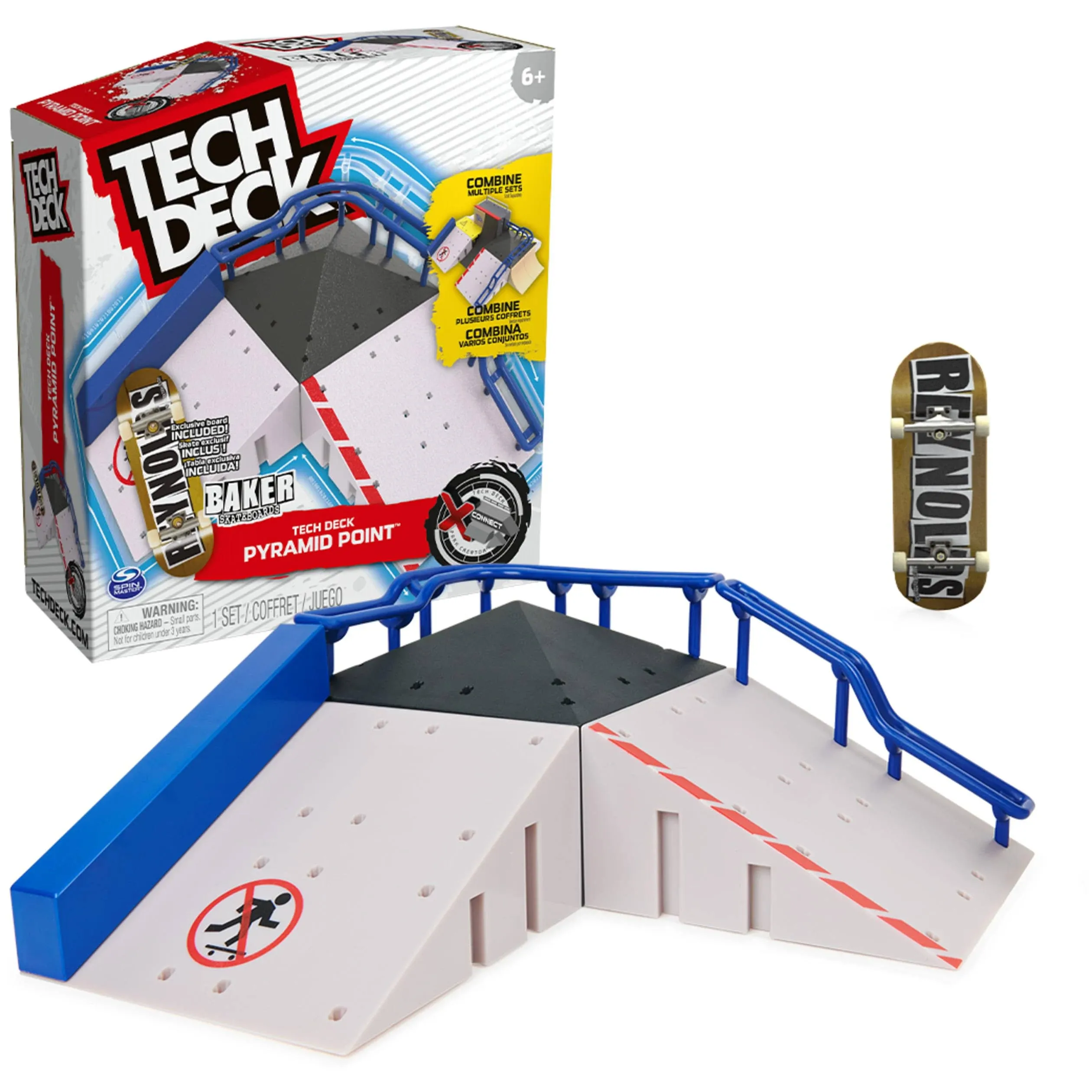 Tech Deck Pyramid Point x connect new open box box has damage 