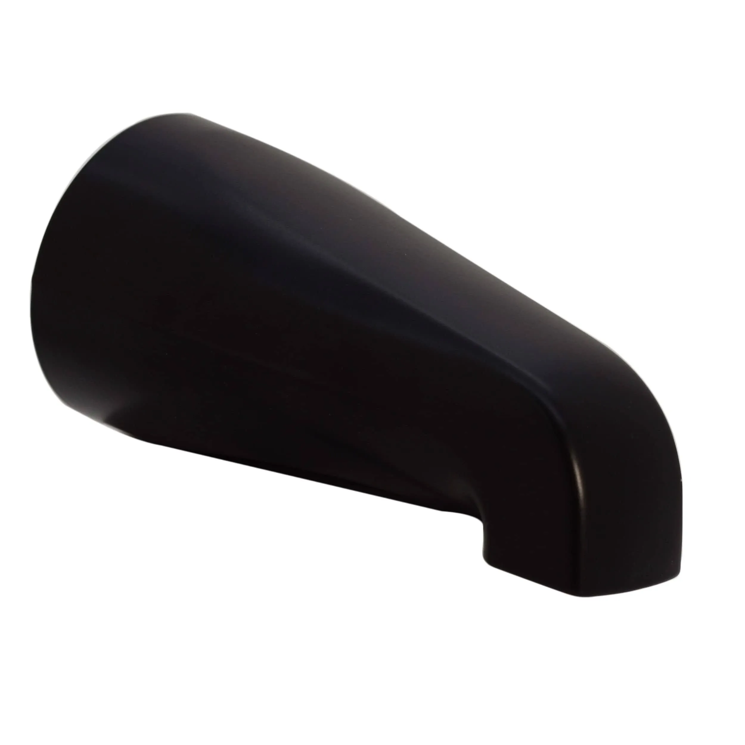 Westbrass E531-1F-62 5-1/4&#034; Standard Front Connection Tub Spout, Matte Black