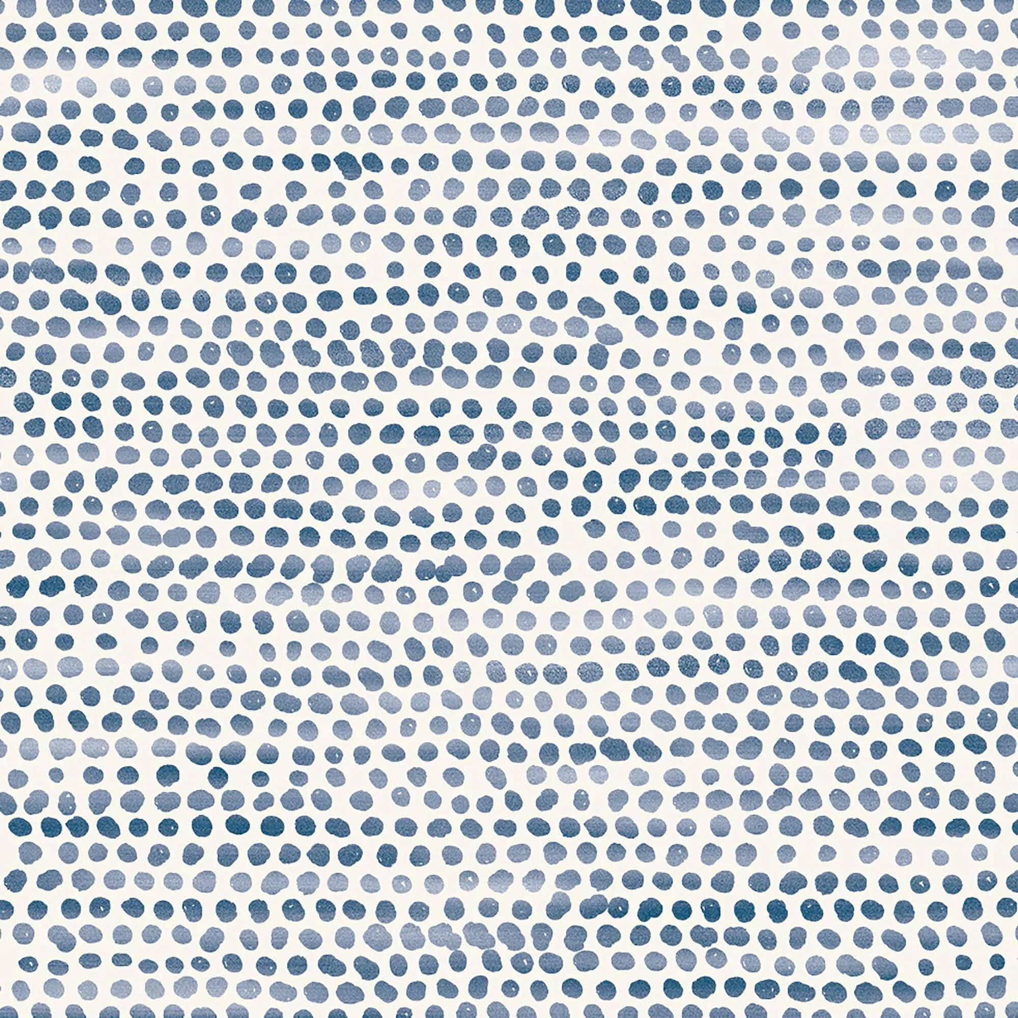 Tempaper Removable Peel &amp; Stick Wallpaper Modern Style Blue Moon Moire Dots