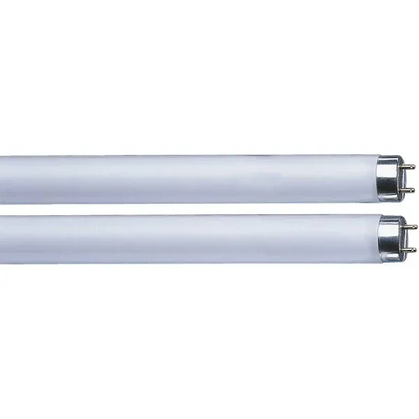 Sylvania Preheat Linear Fluorescent Lamp T12, 4200K, 60 CRI, Medium Bipin, 18 in ...