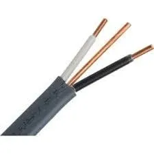 Stock Wire 12/2 UF-B Wire, Underground Feeder and Direct Earth Burial Cable (200ft Cut)