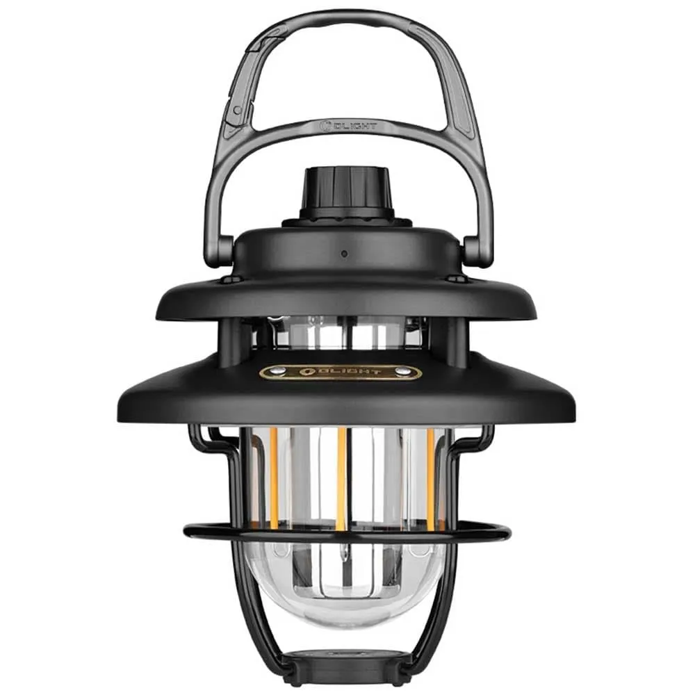 Olight Olantern Classic Mini Rechargeable LED Camping Lantern, Black, 300 Lumens