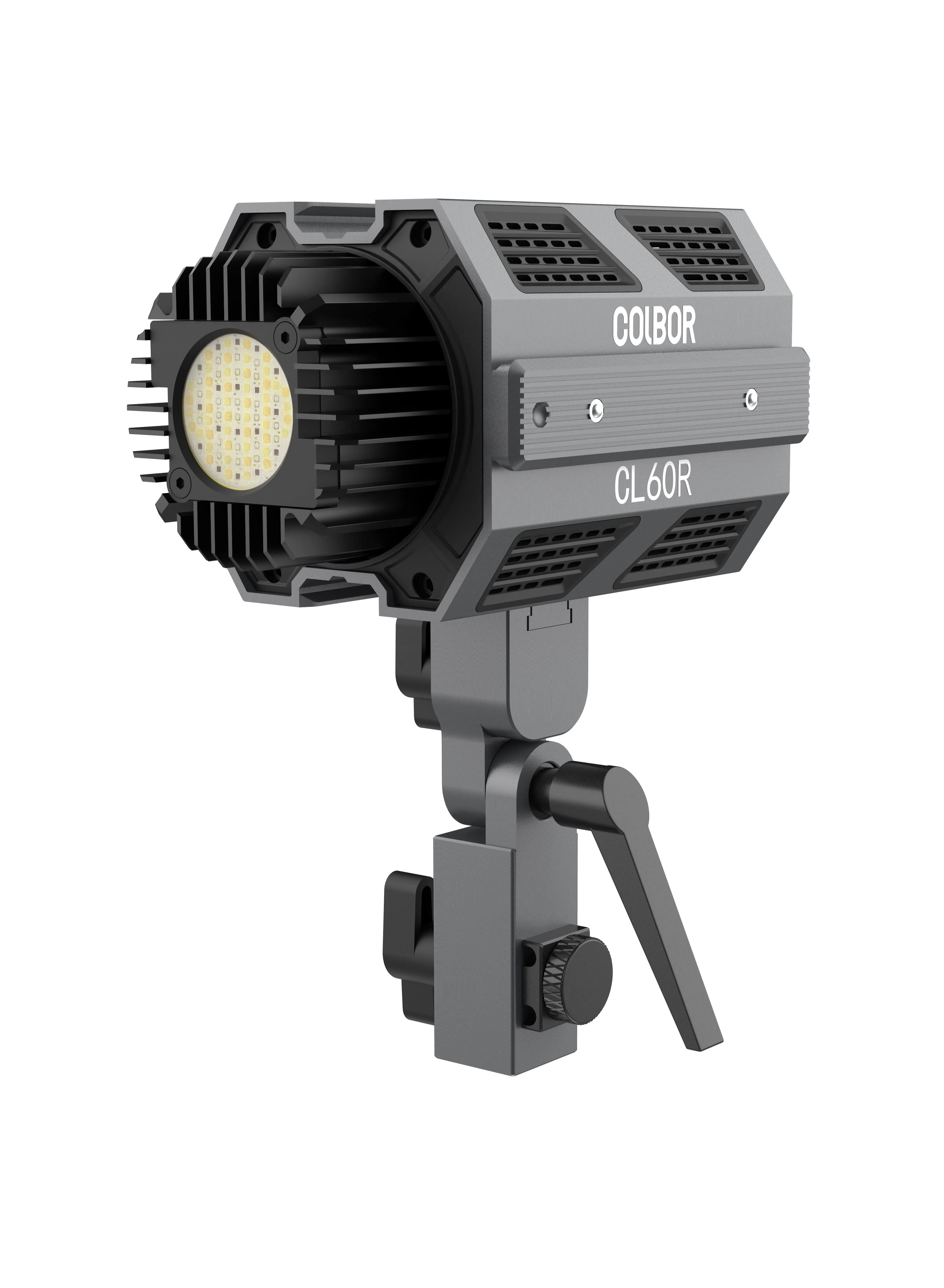 COLBOR CL60R COB Video Light, RGBWW 65W Full Color 2700K-6500K Bowens Mount Led Video Light,Lighting Scenes App Control Continuous Lighting for Photography, Studio Video Lighting