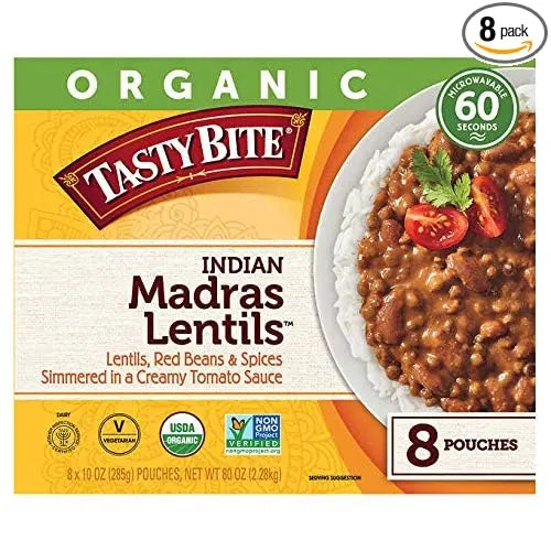 Organic Tasty Bite Madras Lentils