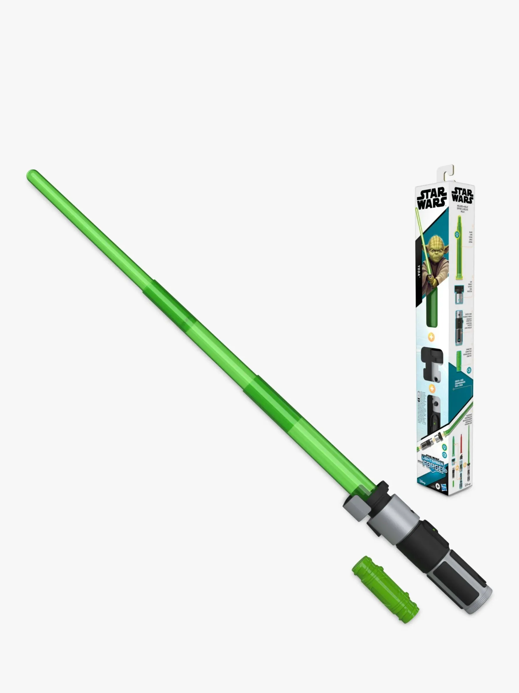 Star Wars Lightsaber Forge Yoda, Light Up Toys, Star Wars Toys for Kids