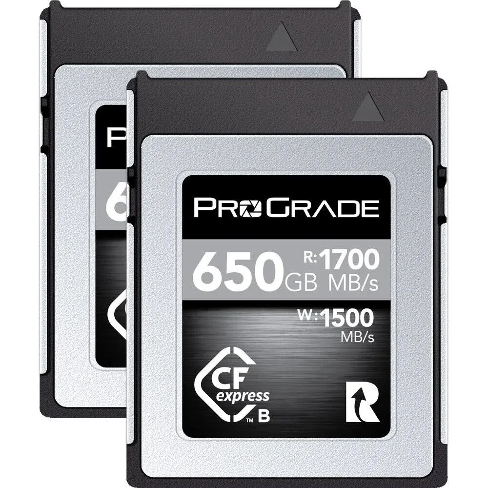 ProGrade Digital 650GB CFexpress 2.0 Type B Cobalt Memory Card (2-Pack)