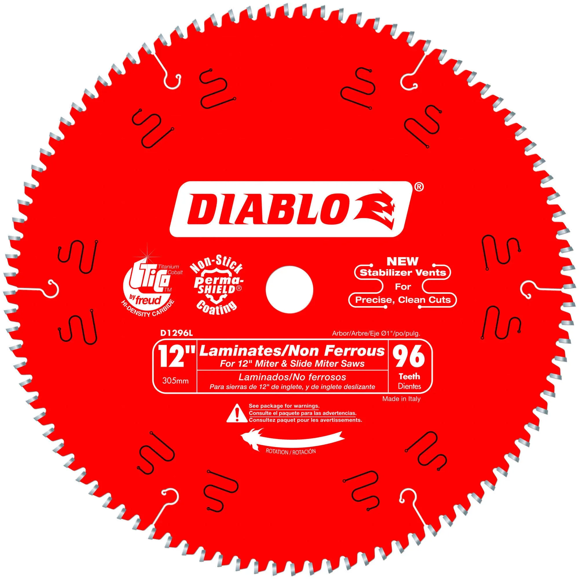 12 in. X 96 Tooth Medium Aluminum Saw Blade