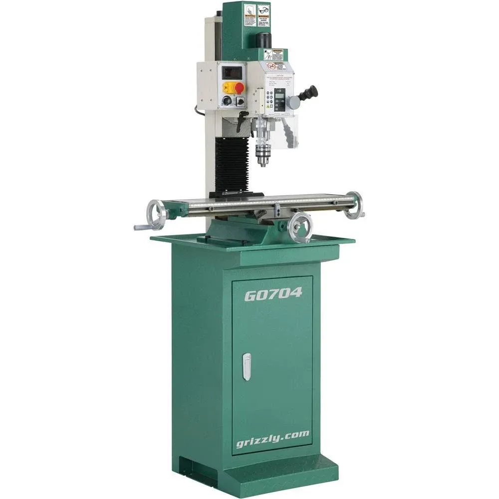 Grizzly G0704 Drill Mill with Stand