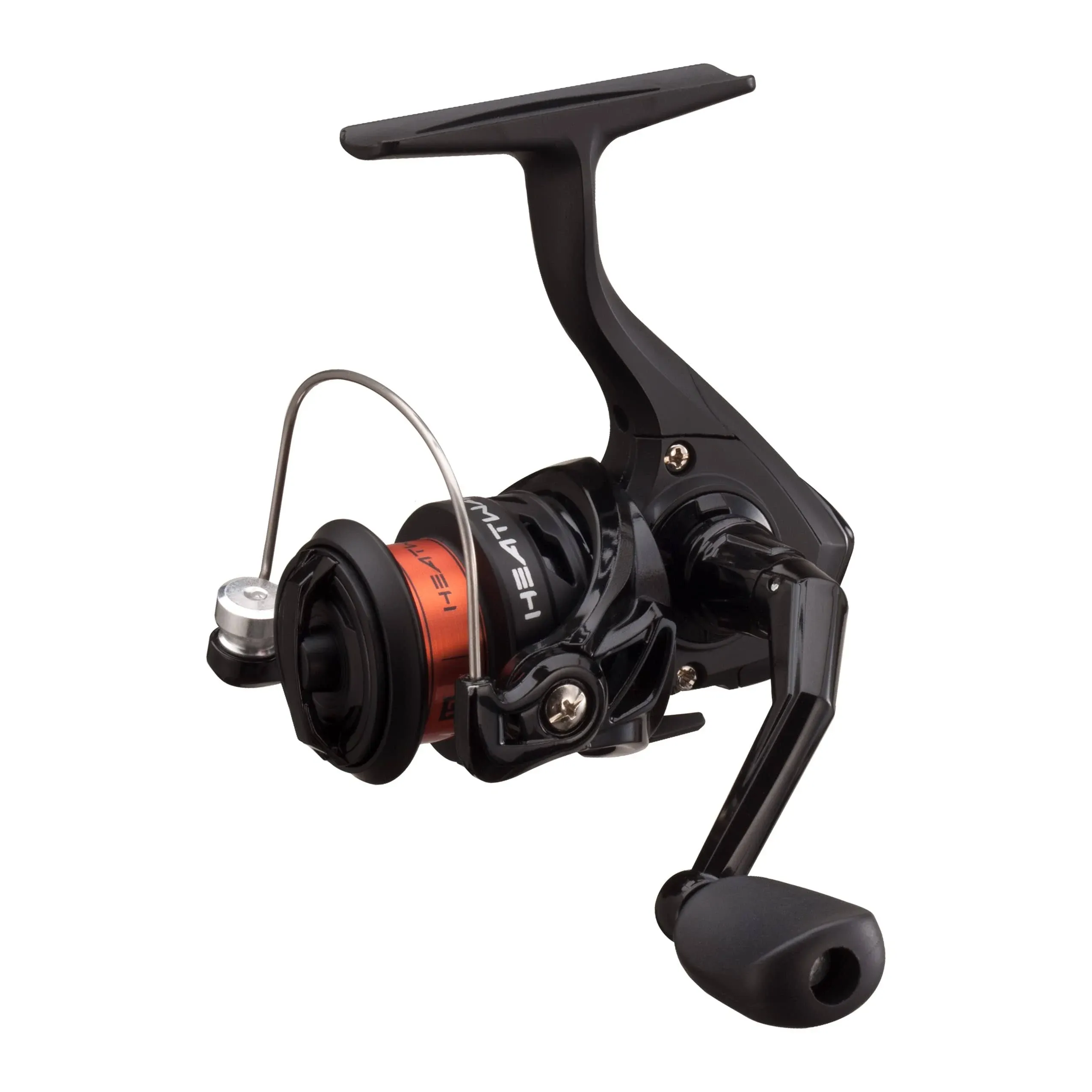 13 FISHING - Heatwave - Ice Fishing Spinning Reel - HW4-CP, Black