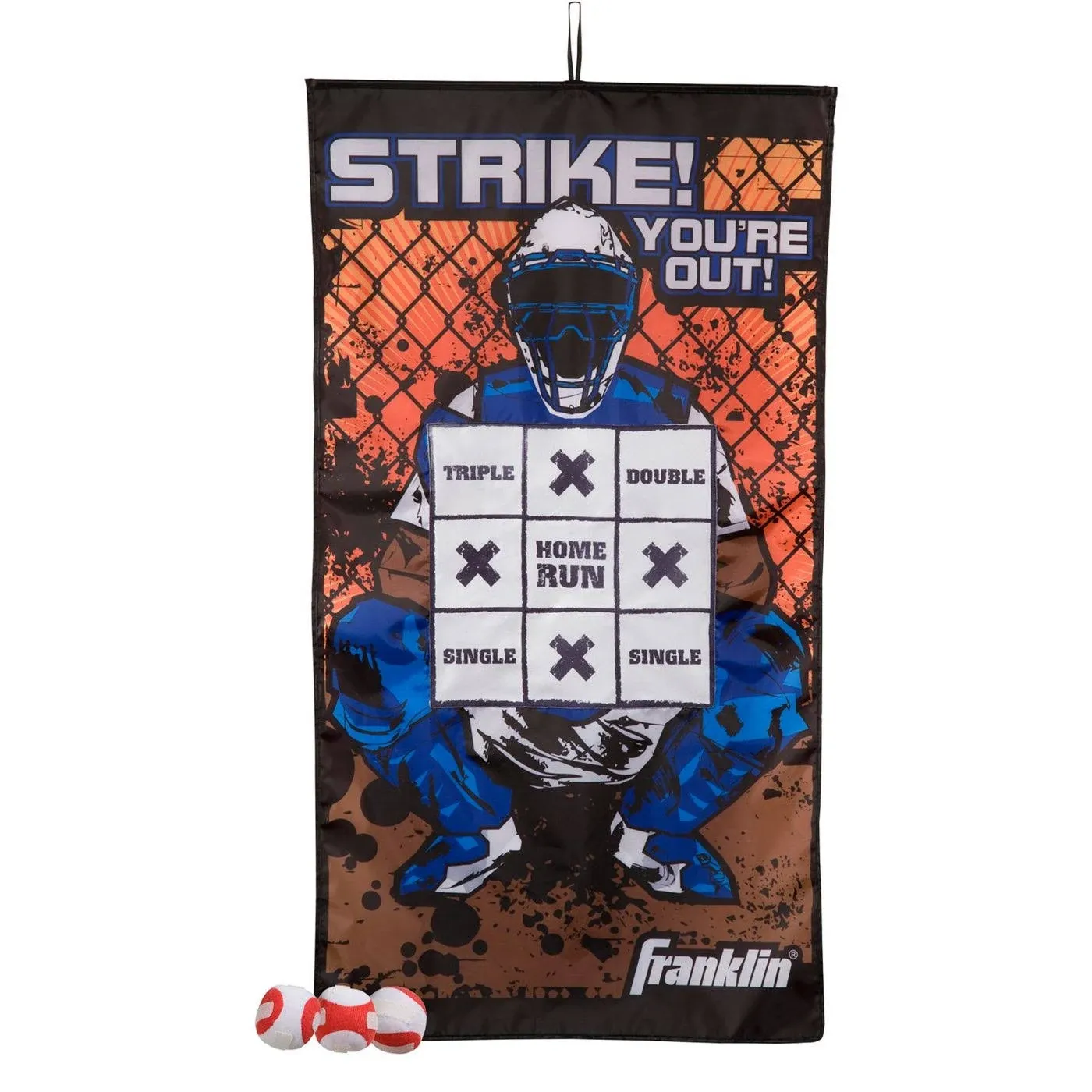 Franklin Sports Baseball Target Indoor Pitch Set