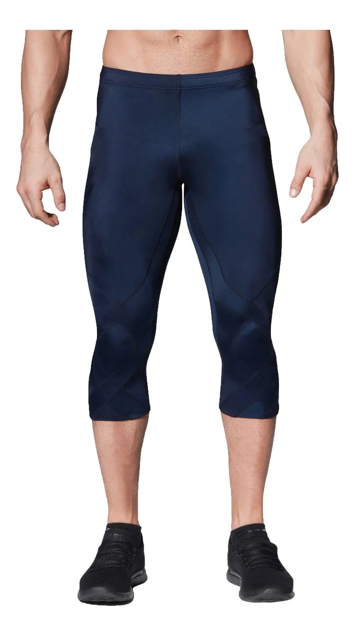 CW-X Men's Stabilyx Joint Support 3/4 Compression Tight