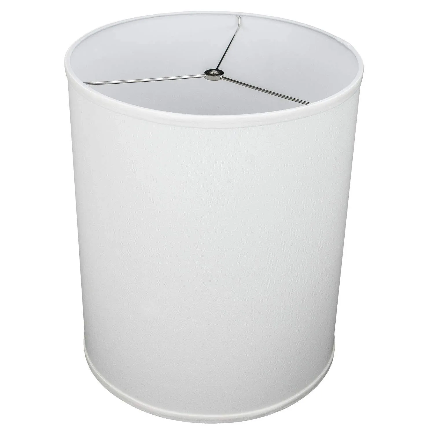 FenchelShades.com 14" Top Diameter x 14" Bottom Diameter 17" Height Cylinder Drum Lampshade USA Made