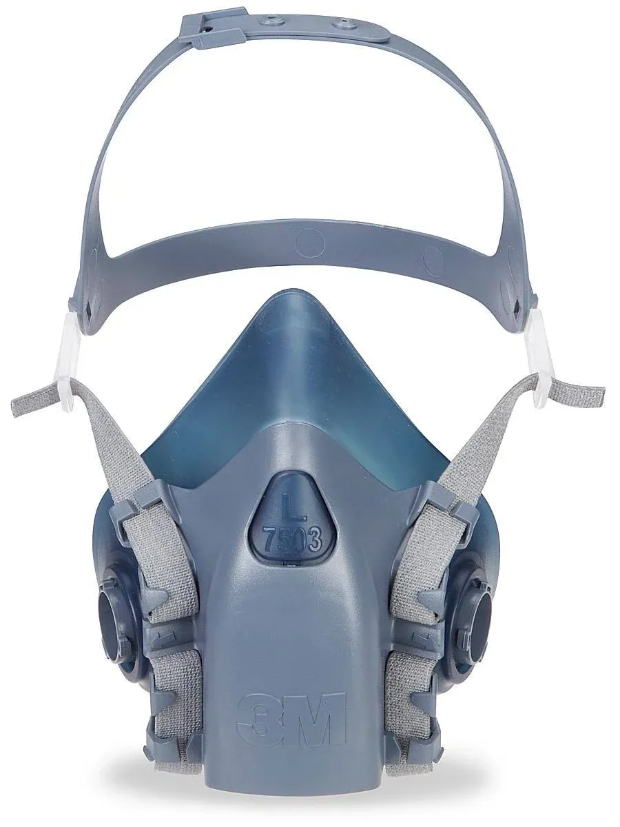 3M 7501 Half Facepiece Respirator - Small