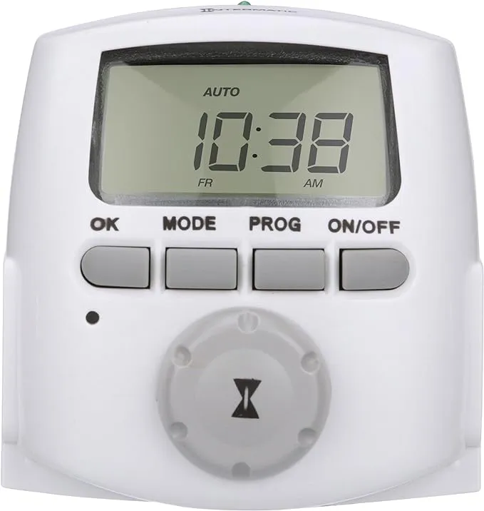 Intermatic DT620 Heavy Duty Indoor Digital Plug-In Timer