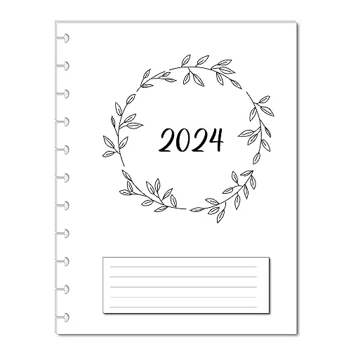 2024 Monthly Planner Calendar Refills