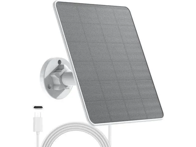 Solar Panels for Wireless Outdoor Security Camera