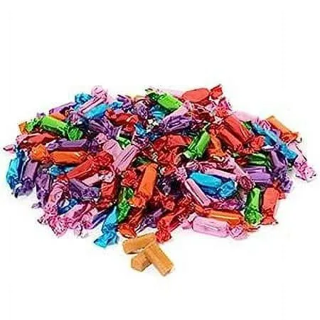 Candy Envy Assorted Color Individually Wrapped Caramels - 2 Pound Bag, Size: 2 lbs