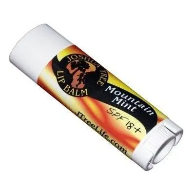 Joshua Tree Mountain Mint SPF 15 Organic Lip Balm (Pack of 3)