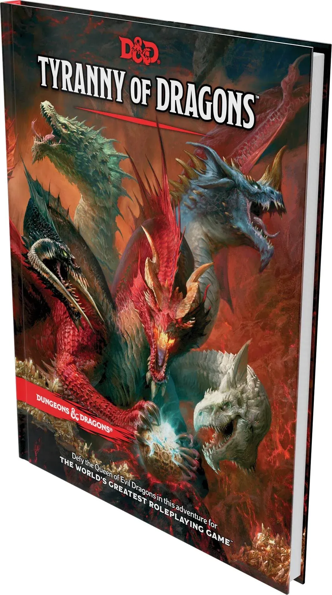 Tyranny of Dragons (D&D Adventure Book combines Hoard of the Dragon Queen + The Rise of Tiamat) (Dungeons & Dragons)