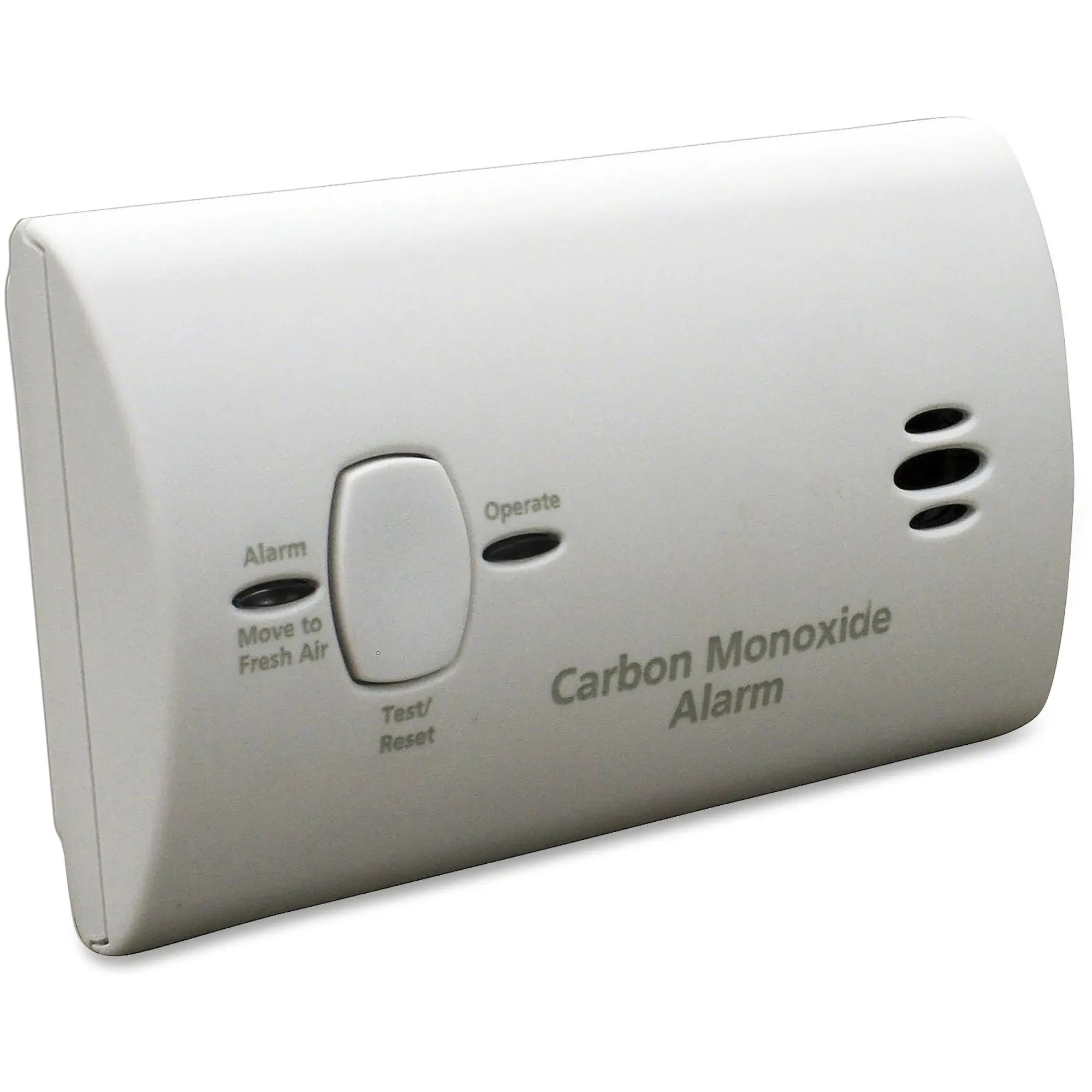 Kidde Carbon Monoxide Detector, Battery Powered CO Alarm with LEDs, Test-Reset Button, Low Battery Indicator, Portable