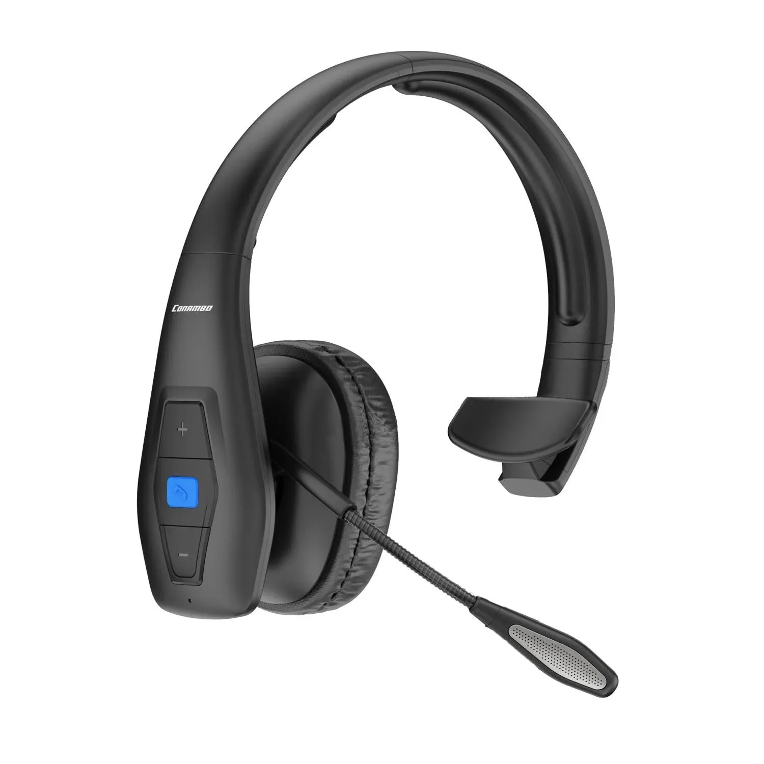 Trucker Bluetooth Headset V5.1, Cvc8.0 Dual Microphone Noise Cancelling & 35Hrs ...