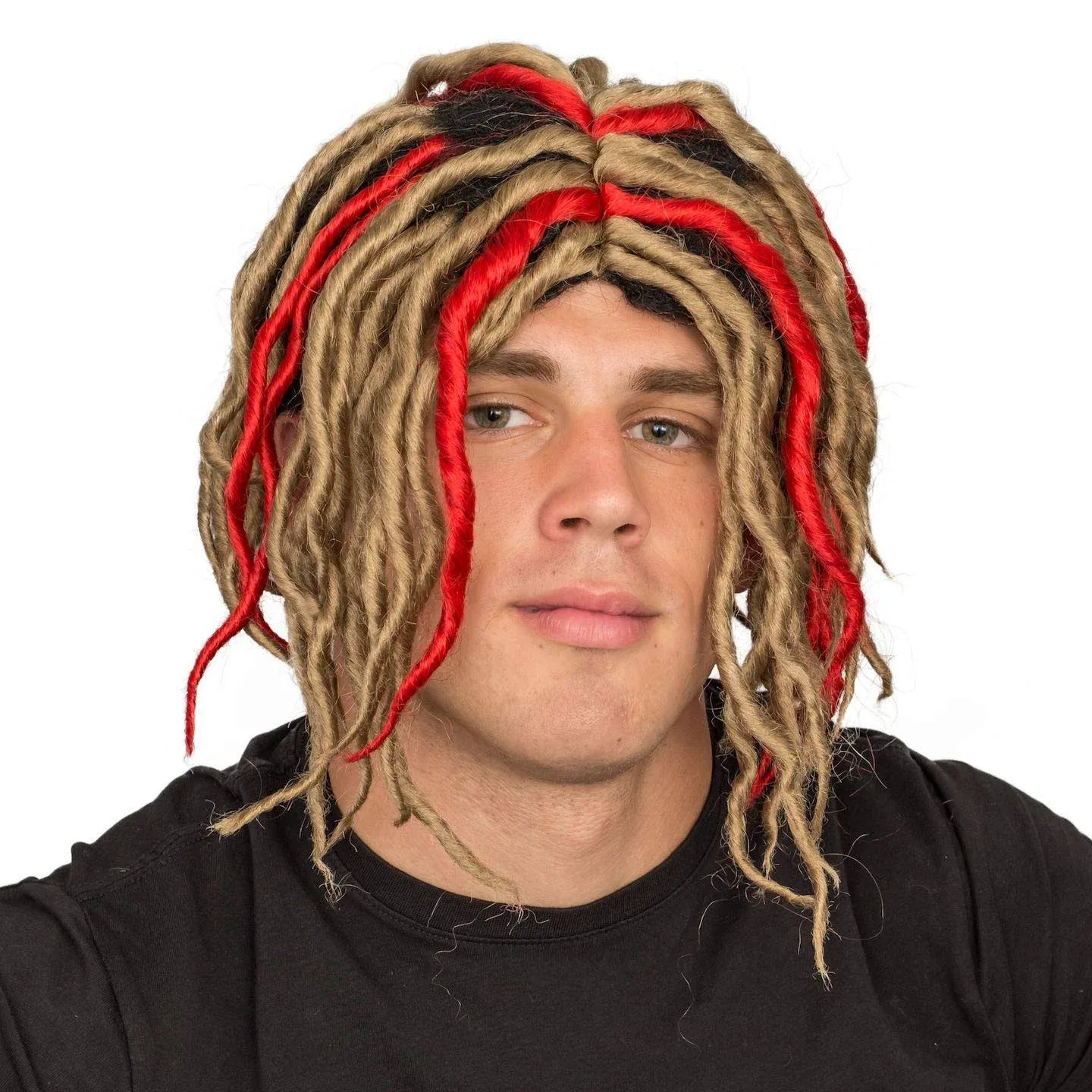 Adult Halloween Costume Colorful Dreadlocks Wig