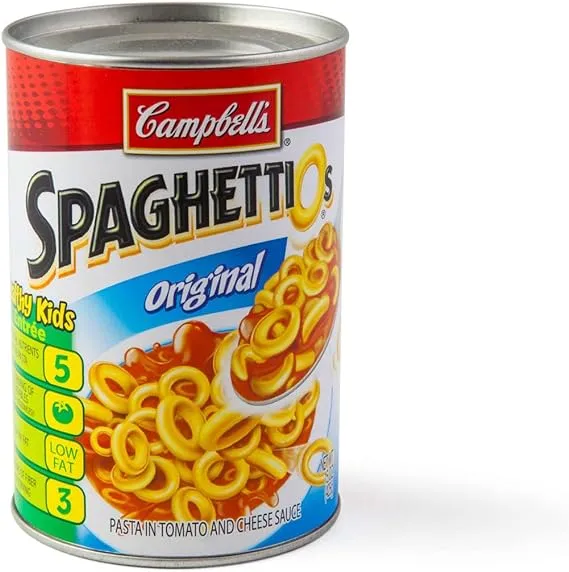 "Spaghettio's Can Secret Safe"